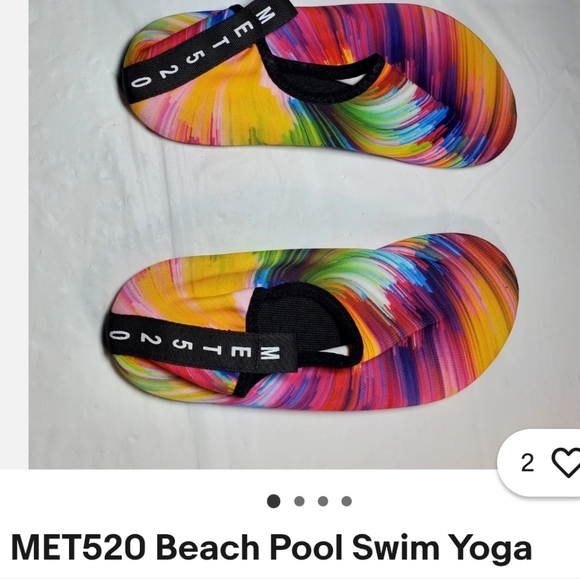 Shoes - MET520  Beach Pool Swim Yoga ShoesSz 42/43 NWOT